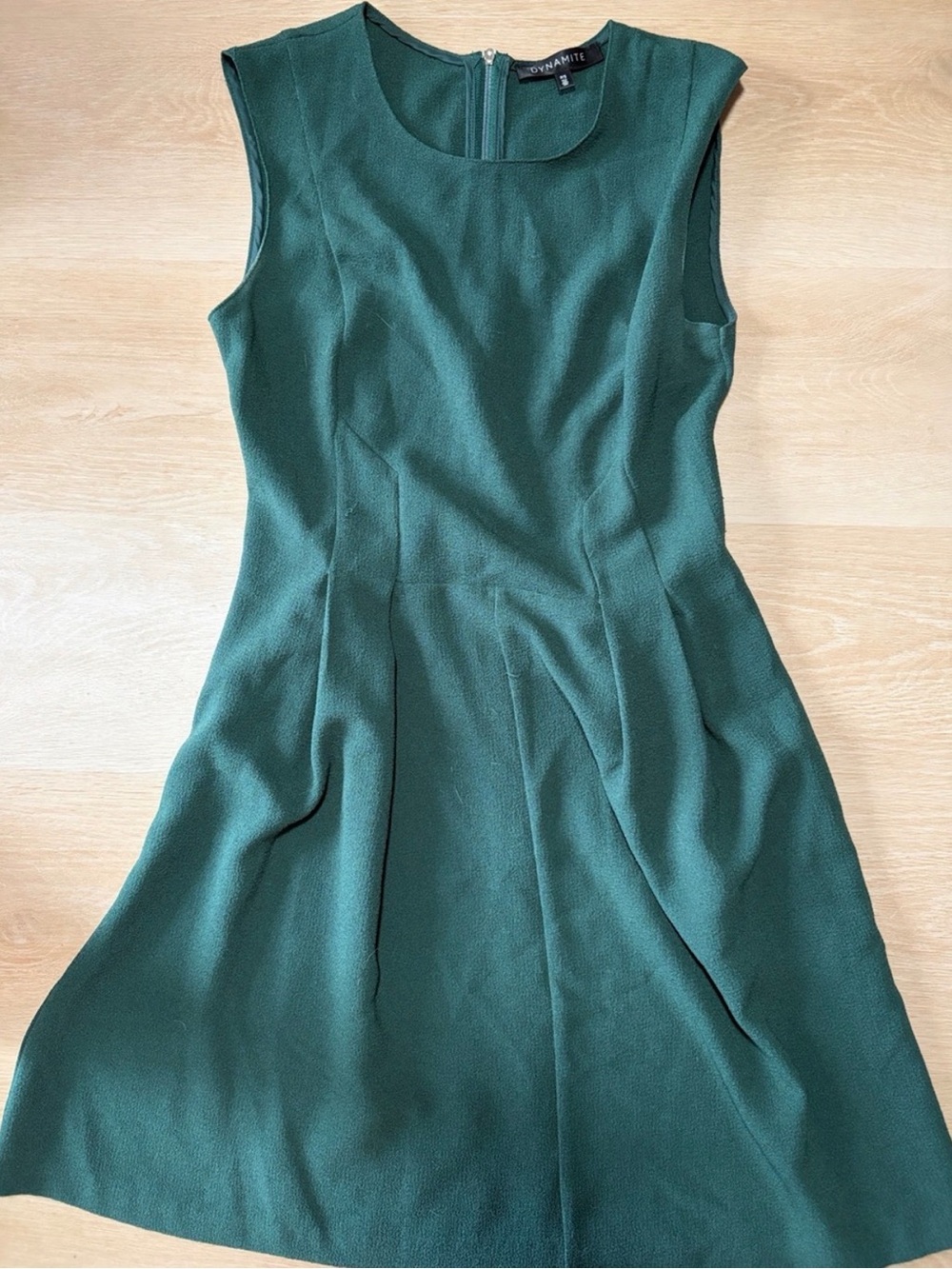 Dynamite Emerald Green Fit & Flare Mini Dress Size S
